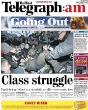  () Newspaper Front Page for 10 December 2010