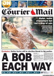 Courier Mail (Australia) Newspaper Front Page for 16 November 2011