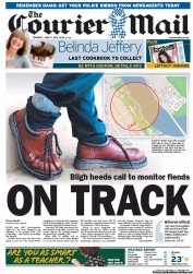 Courier Mail (Australia) Newspaper Front Page for 7 June 2011