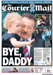 Courier Mail (Australia) Newspaper Front Page for 8 June 2011
