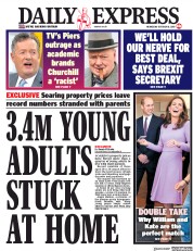 Daily Express (UK) Newspaper Front Page for 10 October 2018