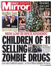 Daily Mirror (UK) Newspaper Front Page for 12 December 2018