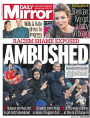 Daily Mirror (UK) Newspaper Front Page for 16 October 2019