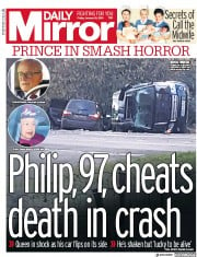Daily Mirror (UK) Newspaper Front Page for 18 January 2019