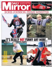 Daily Mirror (UK) Newspaper Front Page for 24 July 2019