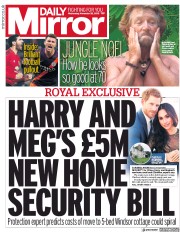 Daily Mirror (UK) Newspaper Front Page for 28 November 2018