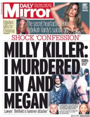 Daily Mirror (UK) Newspaper Front Page for 30 November 2017