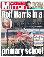 Daily Mirror (UK) Newspaper Front Page for 6 February 2019
