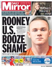 Daily Mirror (UK) Newspaper Front Page for 7 January 2019