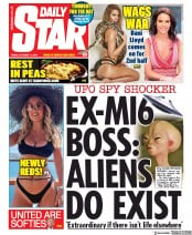 Daily Star (UK) Newspaper Front Page for 11 October 2019