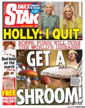 Daily Star (UK) Newspaper Front Page for 11 October 2023