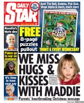 Daily Star (UK) Newspaper Front Page for 11 December 2019