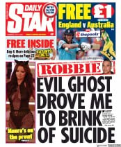Daily Star (UK) Newspaper Front Page for 11 July 2019