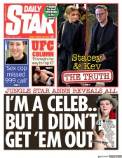 Daily Star (UK) Newspaper Front Page for 16 April 2019