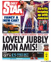 Daily Star (UK) Newspaper Front Page for 27 August 2019