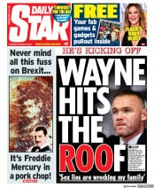 Daily Star (UK) Newspaper Front Page for 29 August 2019