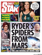 Daily Star (UK) Newspaper Front Page for 2 May 2019