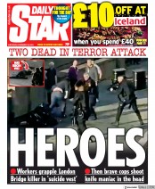 Daily Star (UK) Newspaper Front Page for 30 November 2019
