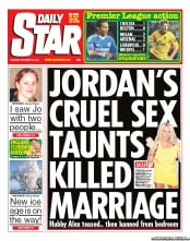 Daily Star (UK) Newspaper Front Page for 30 December 2010