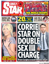 Daily Star (UK) Newspaper Front Page for 31 October 2017
