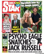 Daily Star (UK) Newspaper Front Page for 5 December 2019
