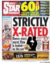 Daily Star Sunday (UK) Newspaper Front Page for 17 December 2017