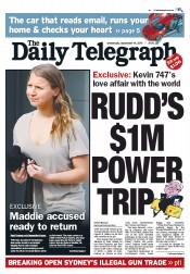 Daily Telegraph (Australia) Newspaper Front Page for 14 September 2011