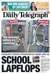 Daily Telegraph (Australia) Newspaper Front Page for 27 September 2012