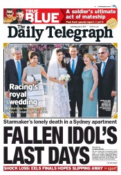 Daily Telegraph (Australia) Newspaper Front Page for 2 July 2011