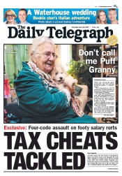 Daily Telegraph (Australia) Newspaper Front Page for 30 June 2011