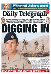 Daily Telegraph (Australia) Newspaper Front Page for 8 June 2011