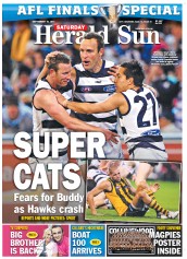 Herald Sun (Australia) Newspaper Front Page for 10 September 2011