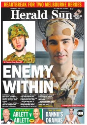 Herald Sun (Australia) Newspaper Front Page for 1 June 2011