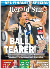 Herald Sun (Australia) Newspaper Front Page for 24 September 2011