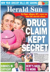 Herald Sun (Australia) Newspaper Front Page for 27 June 2011