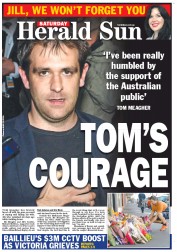 Herald Sun (Australia) Newspaper Front Page for 29 September 2012