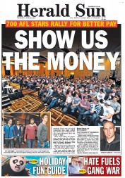 Herald Sun (Australia) Newspaper Front Page for 30 June 2011