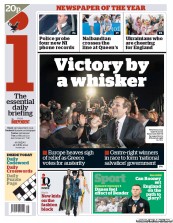 I Newspaper Newspaper Front Page (UK) for 18 June 2012