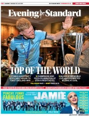 London Evening Standard (UK) Newspaper Front Page for 16 July 2019
