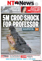 NT News (Australia) Newspaper Front Page for 10 November 2011