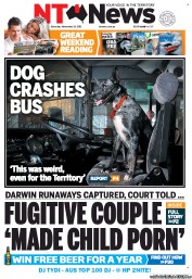 NT News (Australia) Newspaper Front Page for 19 November 2011