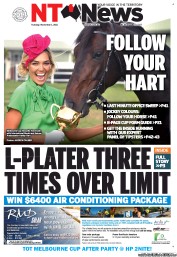 NT News (Australia) Newspaper Front Page for 1 November 2011