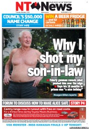 NT News (Australia) Newspaper Front Page for 1 December 2011