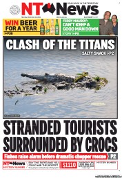 NT News (Australia) Newspaper Front Page for 21 November 2011