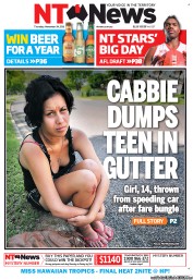 NT News (Australia) Newspaper Front Page for 24 November 2011