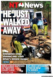 NT News (Australia) Newspaper Front Page for 24 September 2012