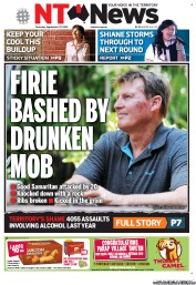 NT News (Australia) Newspaper Front Page for 27 September 2012