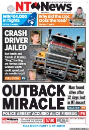 NT News (Australia) Newspaper Front Page for 28 September 2011