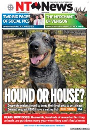 NT News (Australia) Newspaper Front Page for 28 September 2012