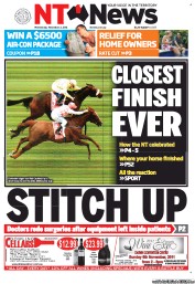 NT News (Australia) Newspaper Front Page for 2 November 2011